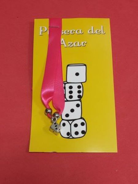 Imagen de PULSERA DEL AZAR FUCSIA