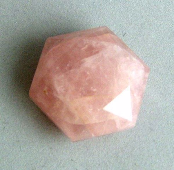 Imagen de PIEDRA NATURAL CUARZO ROSA GEOMETRICO