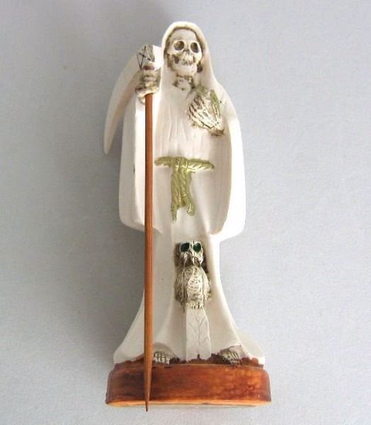 Imagen de IMAGEN SANTA MUERTE BLANCA 170 MMS