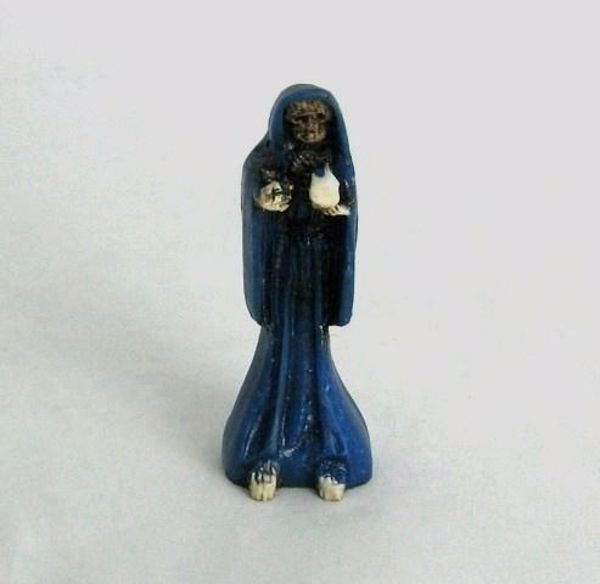 Imagen de IMAGEN SANTA MUERTE AZUL 63 MMS