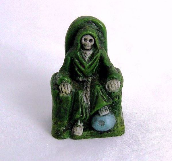 Imagen de IMAGEN SANTA MUERTE VERDE 51 MMS