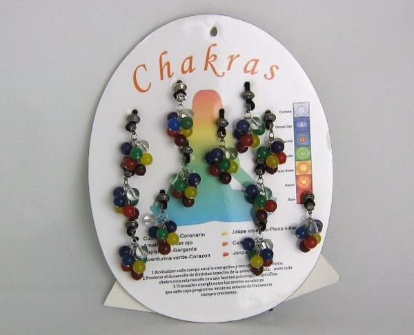 Imagen de BLISTER COLGANTES RACIMO 7 CHAKRAS