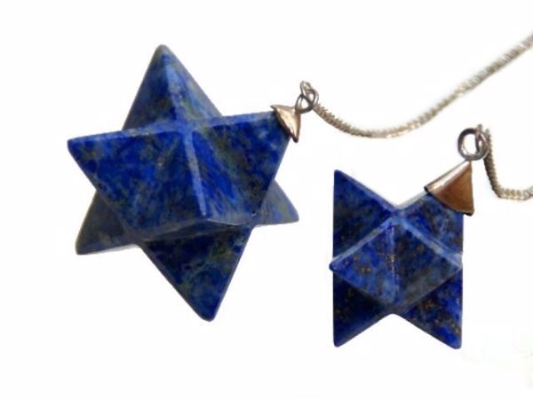 Imagen de Péndulo Merkaba lapislazuli