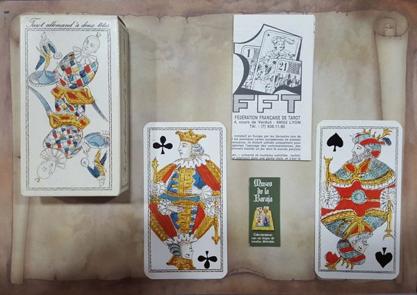 Imagen de cabezas deusc Tarot alemán