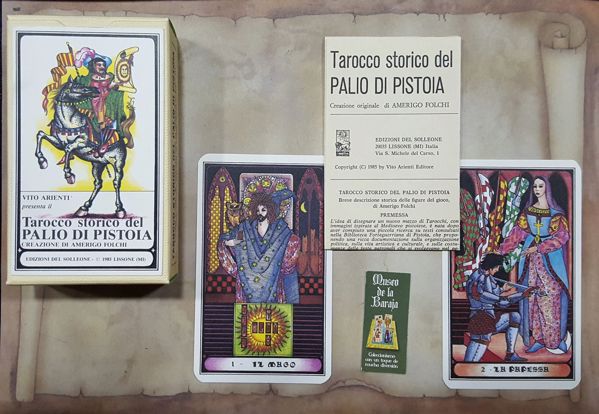 Imagen de Tarot del histórico Palio di Pistoia