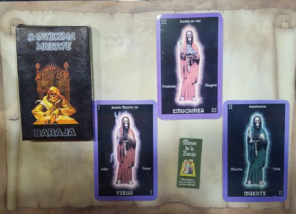 Imagen de Santisima Muerte Baraja