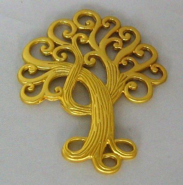 Imagen de COLGANTE TALISMAN ARBOL DE LA VIDA DORADO