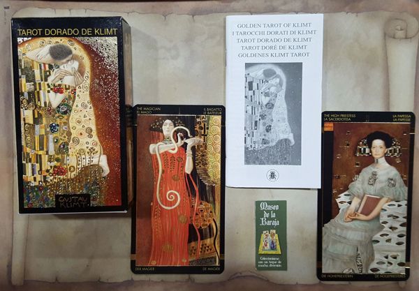 Imagen de Tarot Dorado de Klimt