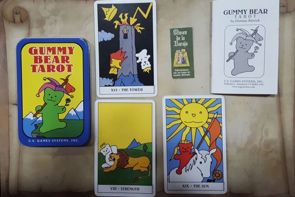 Imagen de Tarot gomoso del oso