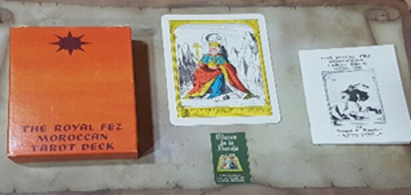 Imagen de El Royal Fez Marroquí Tarot Cubierta