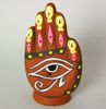 Imagen de PORTAINCIENSO MANO OJO DE HORUS 7X13 CMS