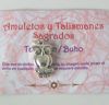 Imagen de Talismán Buho tridimensional Suerte en los estudios y en general. 30MM