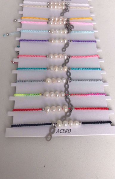 Imagen de PULSERA CUERDA INFINITO ACERO AMARILLA