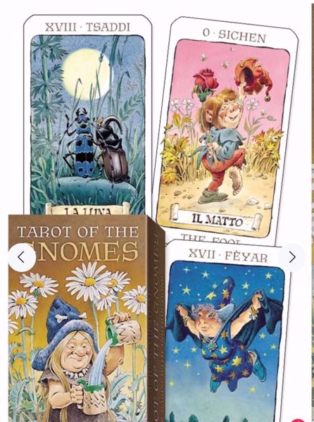 Imagen de Tarot of the gnomes. Antonio Lupatelli