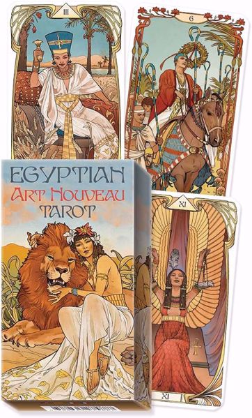 Imagen de Egyptian Art Nouveau Tarot. Giulia F. Massaglia