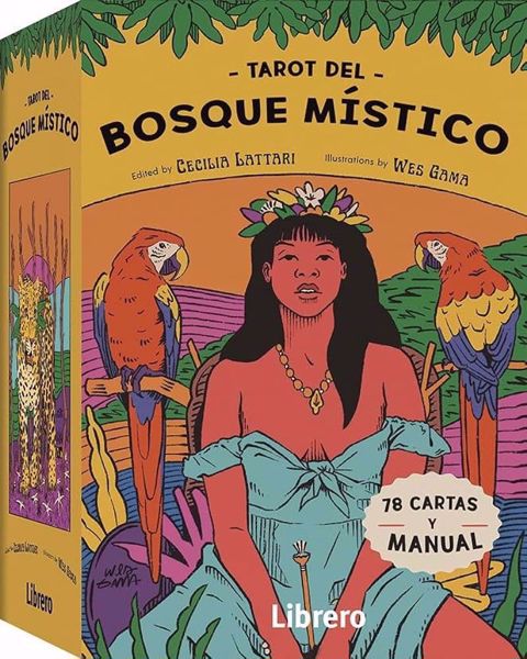 Imagen de Tarot del bosque místico. Cecilia Lattari.