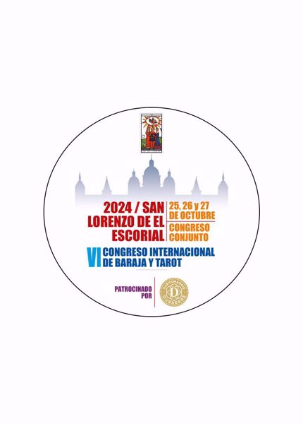 Imagen de Entrada Presencial y On line VI congreso internacional de Baraja y Tarot. El Escorial 2024