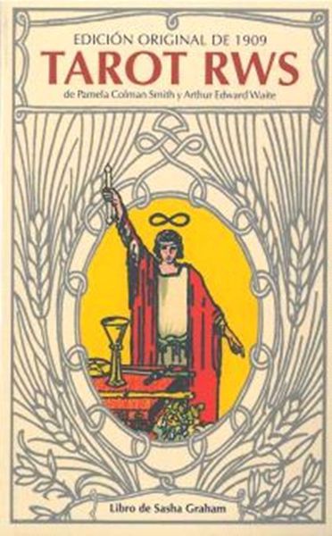 Imagen de Edición Original de 1909 Tarot Rws de Pamela Colman Smith y Arthur Edward Waite. Kit